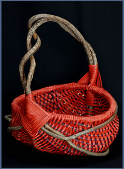 Orange Basket by Tina Puckett